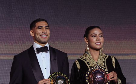 Marocco yabyihariye hafi ya byose! CAF yatanze ibihembo by'abitwaye neza ku mugabane wa Afurika