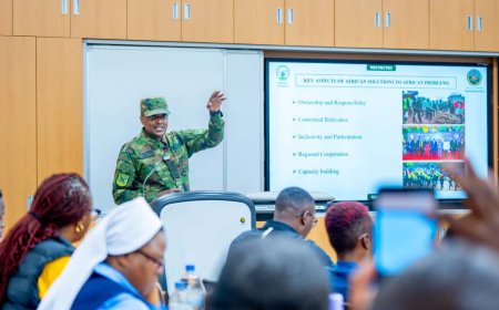 RDF Spokesperson Brig Gen Ronald Rwivanga Briefs Zambian Students on Rwanda’s Role in African-Led Peace Efforts