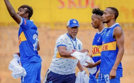 Haruna Ferouz wasigaranye Rayon Sports yasobanuye iby'umutoza mushya wagaragaye mu Nzove