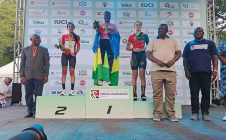 U Rwanda rwegukanye umudali wa Zahabu muri Shampiyona Nyafurika y’amagare