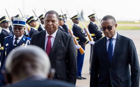 Central African President Touadéra Arrives in Kigali for Two-Day Working Visit