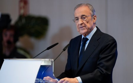 Perezida wa Real Madrid yongeye gutera ibitero muri FC Barcelona ndetse no mu buyobozi bwa Laliga