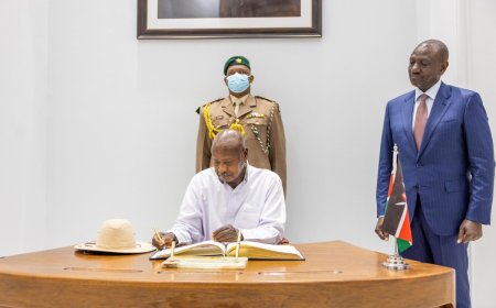 Perezida Ruto na Museveni batangije umushinga uhuriweho wa miliyoni 500 z’amadolari