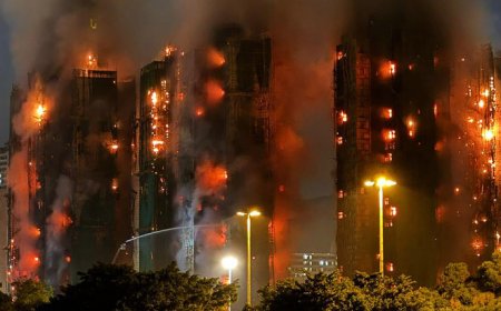 Massive Fire Ravages Wang Fuk Court in Hong Kong