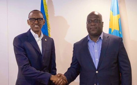 Rais Kagame na Tshisekedi Watarajiwa Kukutana Washington Kutafuta Amani ya Kudumu Kati ya Rwanda na DRC