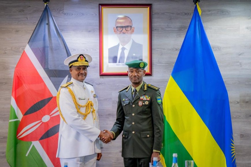 Kenya’s Defence Chief Visits Rwanda to Strengthen Military Cooperation