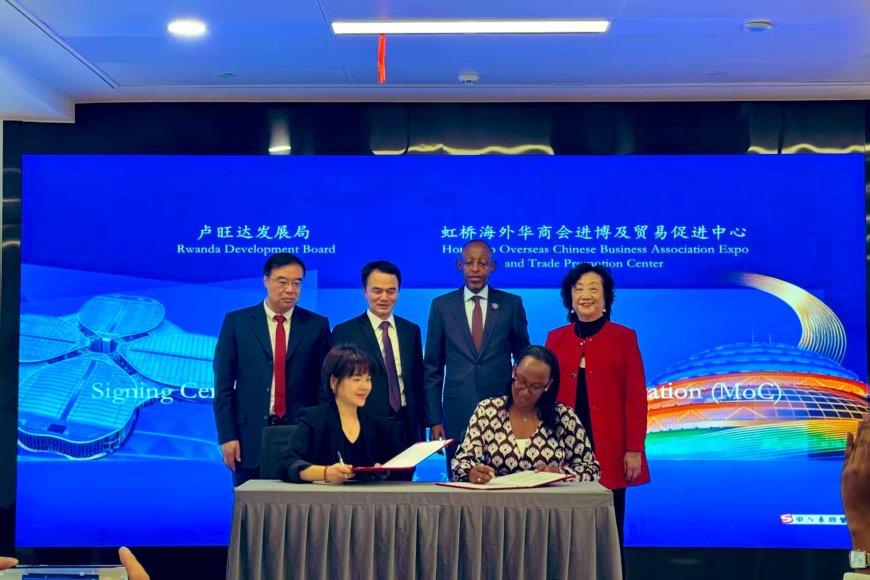 U Rwanda rwasinye amasezerano y’ishoramari n’ikigo gikomeye cy’u Bushinwa