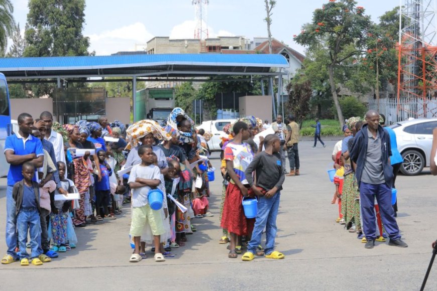 Rwanda Welcomes Over 220 Returnees Previously Held by FDLR in DRC