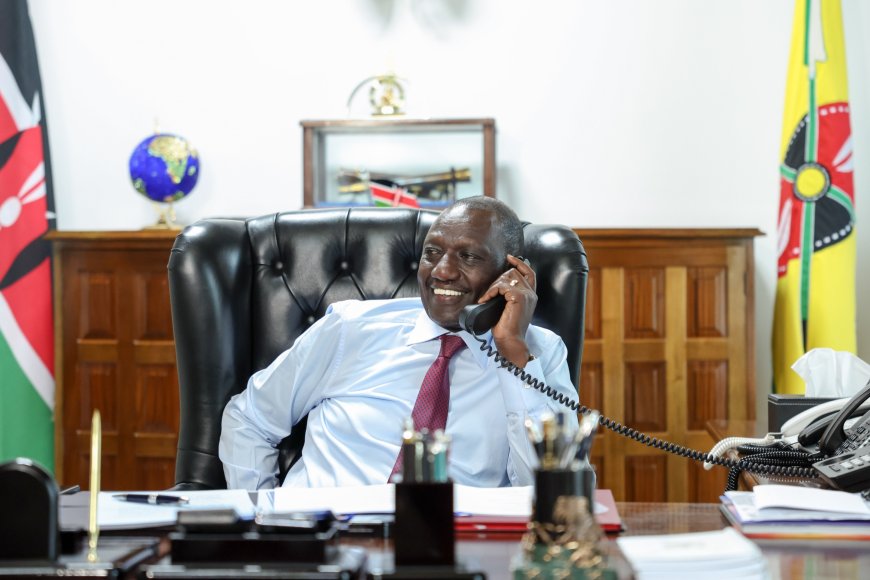 Perezida Ruto yasabiye imbabazi Abanyakenya bafatiwe ku rugamba muri Ukraine