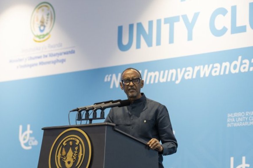 President Kagame Called on Citizens to Take Responsibility for Their Own Lives