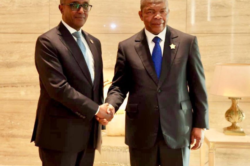 Minister of Interior Dr. Biruta Delivers President Kagame’s Message to Angolan Leader João Lourenço