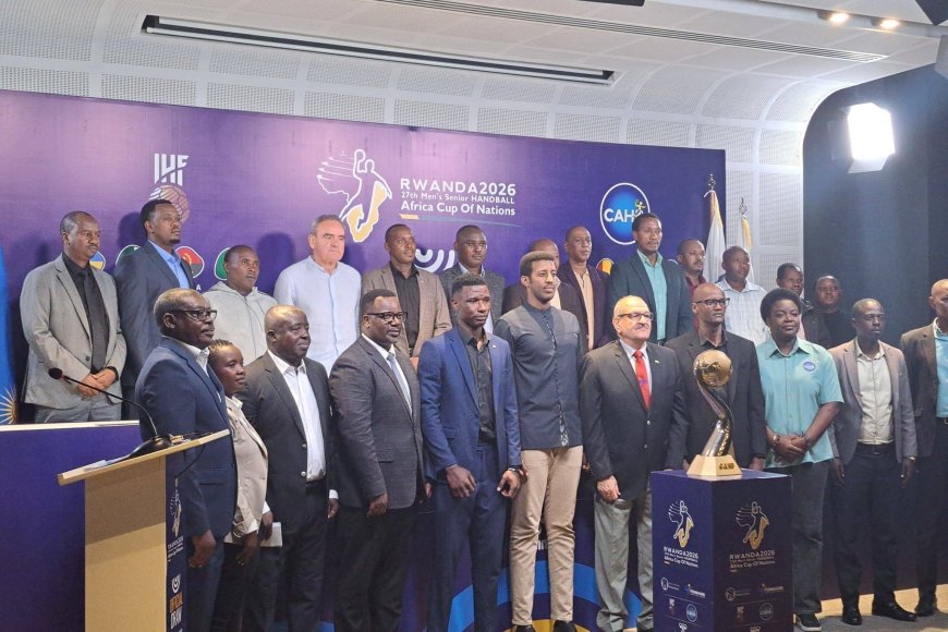 Ikipe y’igihugu y’u Rwanda ya Handball yisanze mu itsinda ritoroshye mu gikombe cy’Afurika 