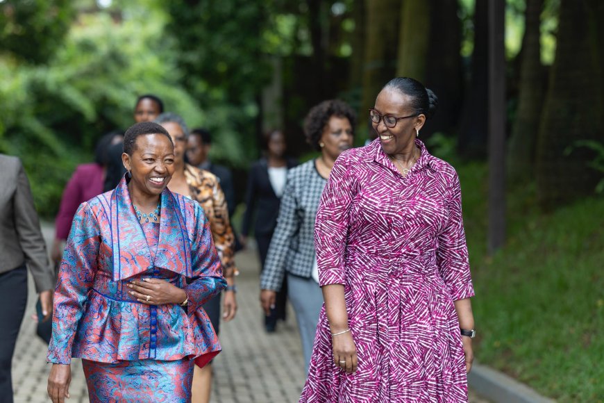 Kenya’s First Lady Rachel Chebet Ruto Meets First Lady Jeannette Kagame, Explores Imbuto Foundation’s Impact