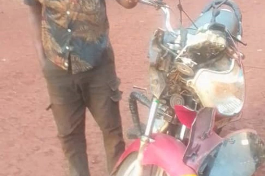 Nyamasheke: Yafatanywe moto yibye Gitifu w’Akagari