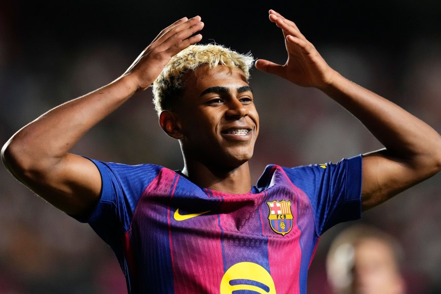 Lamine Yamal yatwaye igihembo ahigitse abarimo Vinicius Jr na Kylian Mbappé