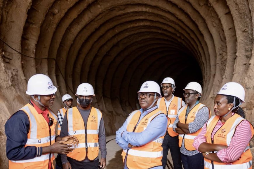 Imirimo yo kubaka urugomero rwa Nyabarongo II igeze kure