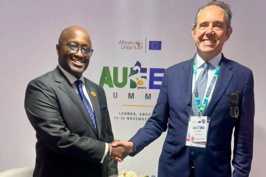 Minisitiri Nduhungirehe yagiranye ibiganiro byihariye na Amb. Johan Borgstam