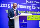 “Engineers Are at the Center of National Development,” Says Minister Dr. Jimmy Gasore