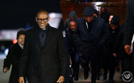 Kagame na Tshisekedi Wawasili Washington kwa Kusainiwa Mkataba wa Amani Utaongozwa na Trump