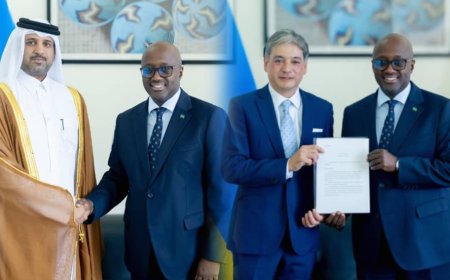 U Rwanda rwakiriye impapuro za ba Ambasaderi bashya ba Qatar n'u Buyapani