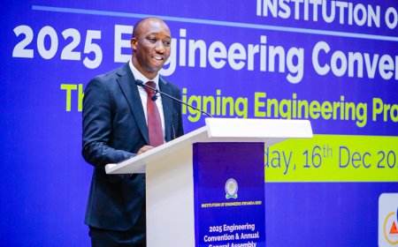 “Engineers Are at the Center of National Development,” Says Minister Dr. Jimmy Gasore