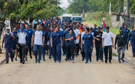 Rwandan Security Forces Join Community Sports Activities in Northern Mozambique