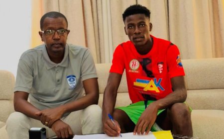 Bigirimana Abdi yasinyiye Vision Football Club