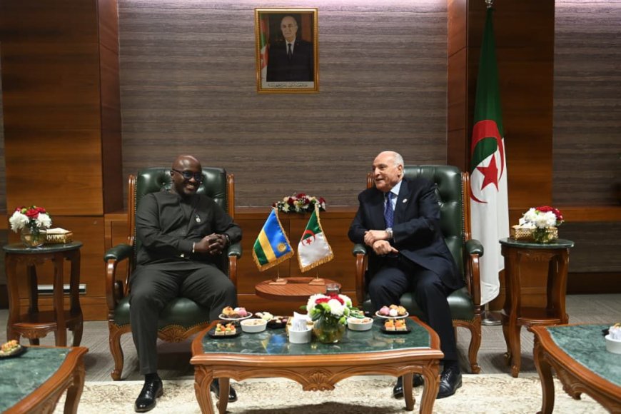 U Rwanda na Algérie biyemeje gukomeza gushimangira umubano n’ubufatanye