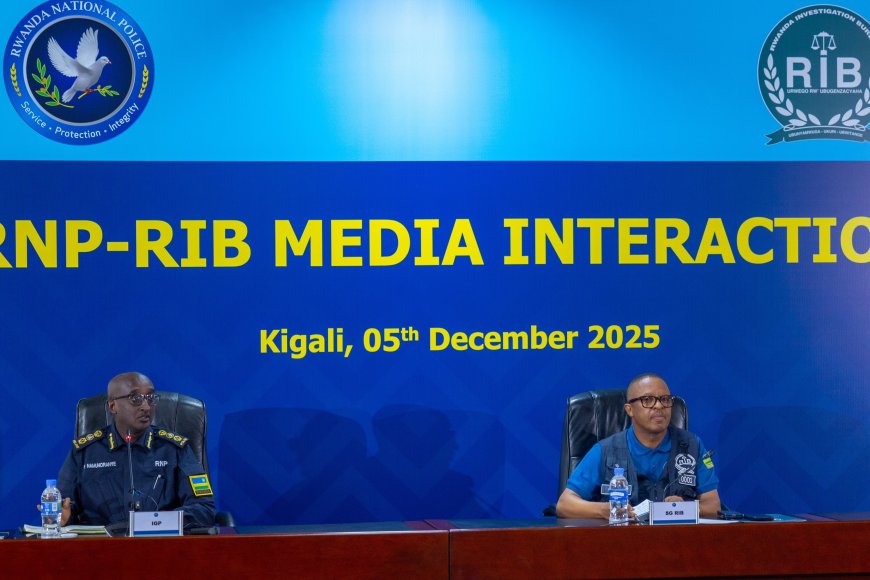 New report shows crimes dropped by 15.7% in Rwanda in 2025