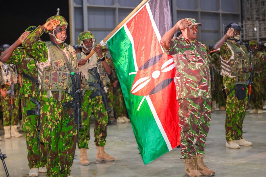 Kenya Welcomes Home First Contingent of Police Officers after 18-Month Haiti Peace Mission