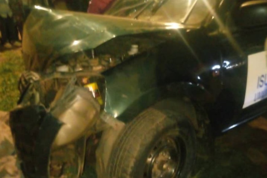 Kigali: Imodoka y'Umurenge yakoze impanuka umwe arakomereka bikomeye