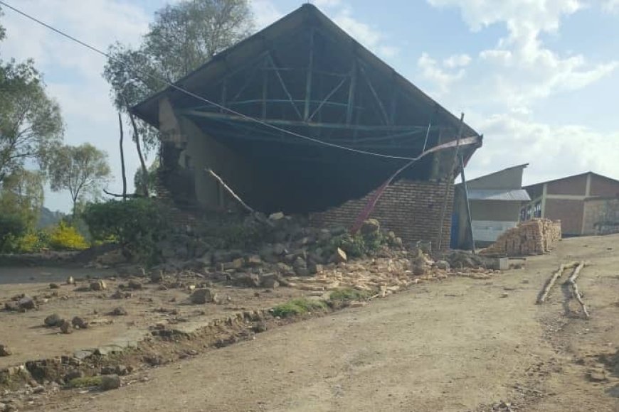 Kamonyi: Abayobozi ba ADEPR bakurikiranweho gusana urusengero  rwagwiriye abarwubakaga umwe agapfa