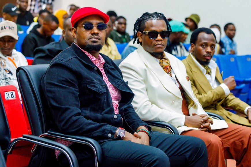 Huye: Abarimo Kitoko na Bruce Melodie bahaye impanuro urubyiruko rwiga muri Kaminuza