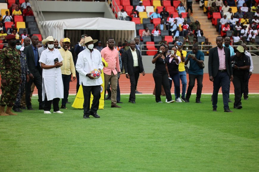 President Museveni commissions $129 million Hoima City Stadium in western Uganda