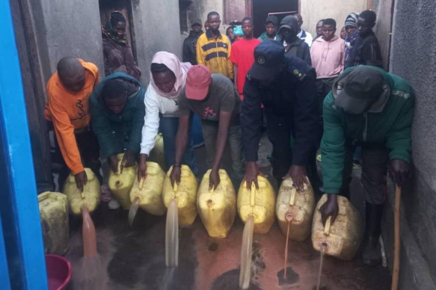 Musanze: Polisi yamennye Litiro nyinshi z’ingoza yitwa Muriture