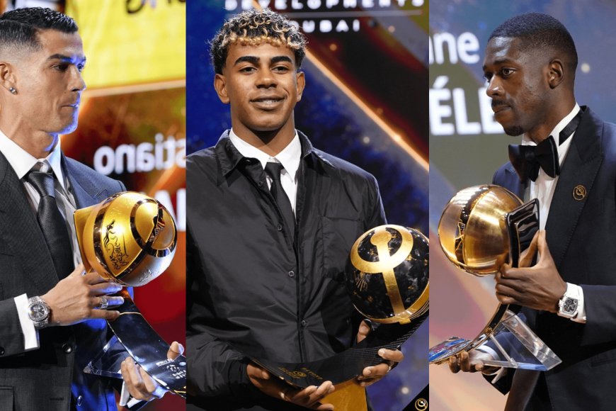 Ousmane Dembélé na Lamine Yamal bakomeje kwiharira ibihembo muri uyu mwaka