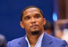 Samuel Eto’o yahanwe na CAF nyuma yo kutishimira imisifurire y’igikombe cy’Afurika
