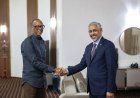 Perezida Paul Kagame yagiranye ibiganiro na perezida wa Banki Nyafurika Itsura Amajyambere