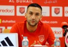Hakim Ziyech yanze kujyana n’abandi bakinnyi ba Wydad AC muri DRC kubera gutinya izuba
