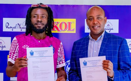 Rayon Sports yatangaje Kwizera Olivier nk'umuzamu wayo [Amafoto]