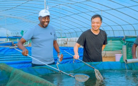 Ngoma: Batangiye umushinga wo kororera amafi mu bigega