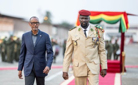 Perezida Kagame yashimiye Mamadi Doumbouya ku gutorerwa kuyobora Guinée