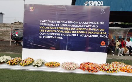 Goma: Habaye igikorwa cyo kwibuka abaturage bishwe mu bitero by’indege