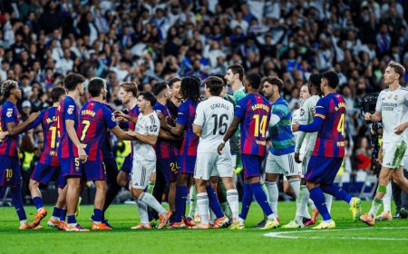 Abakinira n'abakiniye Real Madrid gutwara Super Cup kwa FC Barcelona ntabwo babifashe nk'ibikomeye