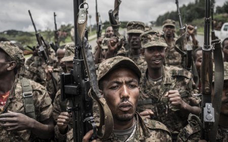 Ethiopia irashinja Eritrea guha intwaro inyeshyamba zo muri Amhara