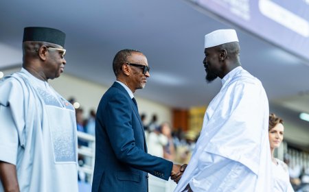 Impamvu ikomeye Perezida Kagame yitabiriye irahira rya Doumbouya