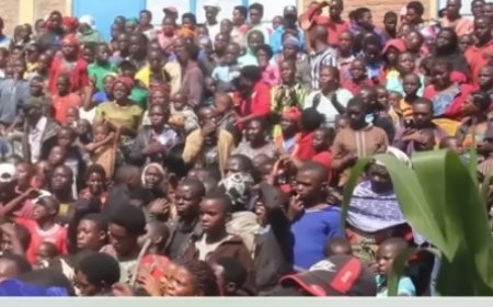 Musanze: Abarenga 1000 bahururiye kureba ibitangaza n'amabonekerwa byavuzwe n'abana bakinaga umupira