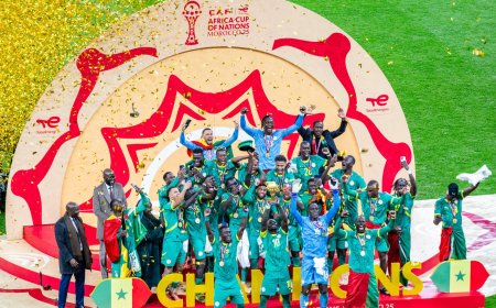 President of Senegal Declares Nationwide Holiday After AFCON 2025 Victory