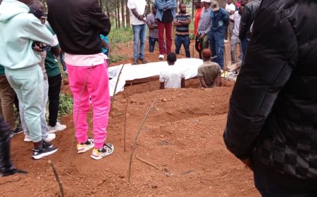 Uwacu Jean Bosco wakiniye APR FC yashyinguwe(Amafoto)