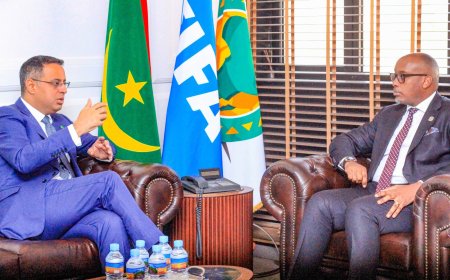 FERWAFA n’ishyirahamwe ry’umupira w’amaguru muri Mauritania basinyanye amasezerano y’ubufatanye